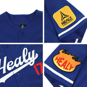 Maillot de baseball personnalisable à boutons, style rétro, uniforme sportif premium, respirant, 100 % polyester, grande taille, séchage rapide, anti-humidité - Product Image 4