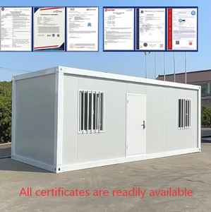 Casa Contenedor Desmontable de Panel Sándwich de 20-40 Pies, con Energía Solar, para <span class=keywords><strong>Vivienda</strong></span> Temporal, <span class=keywords><strong>Precio</strong></span> de Exportación, Fabricante Chino - Product Image 2