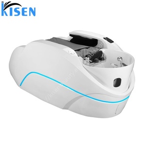 เตียงสระผมไฟฟ้า KISEN พร้อมระบบนวดศีรษะด้วยน้ำและเครื่องอบไอน้ำ  พร้อมไฟบำบัดหลากสี  อุปกรณ์สปาเท้าสำหรับร้านเสริมสวย - Product Image 6