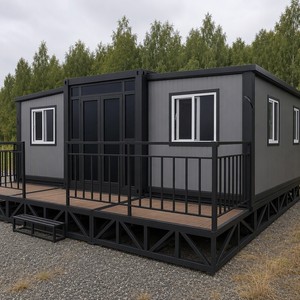 Maisons préfabriquées prêtes à vivre SUNRISE, conteneurs extensibles de 20 et 40 pieds, fabriquées en Chine pour la vente en gros - Product Image 1