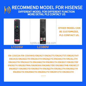 SYSTO L2380V Remote Control for Hisense <strong>TV</strong> Remote LED ULED UHD HDTV 4K Android Smart <strong>TV</strong> with <strong>Netflix</strong>, Amazon, Vudu, You Tube but - Product Image 6