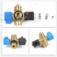 Válvula para Cilindro de GNC FCT QF-9T con Bobina Solenoide de 12V CC, 20MPa, Alta Presión, Latón Forjado, Cierre Automático, Válvula para Tanque de GNV