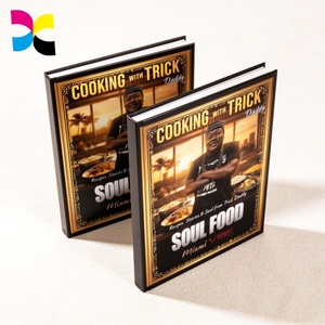 <span class=keywords><strong>Livre</strong></span> de cuisine personnalisé haut de gamme, écologique, couverture rigide, pour chefs, estampage à chaud doré, fabricant, vente en gros, services d'usine - Product Image 1