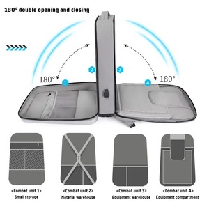 <span class=keywords><strong>Sac</strong></span> à <span class=keywords><strong>dos</strong></span> pour ordinateur portable <span class=keywords><strong>35</strong></span> <span class=keywords><strong>L</strong></span> de 17.3 pouces pour homme <span class=keywords><strong>Sac</strong></span> à <span class=keywords><strong>dos</strong></span> d'affaires en plastique étanche pour sport électronique <span class=keywords><strong>Sac</strong></span> à <span class=keywords><strong>dos</strong></span> de travail à coque dure Mochila De Shell Duro - Product Image 3
