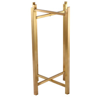 Vente en Gros de Meubles Chromés Moderne Pliant Réglable en Hauteur Fer Acier Métal Épingle à Cheveux Café Salle à Manger Bureau Araignée Pied de Table Rv