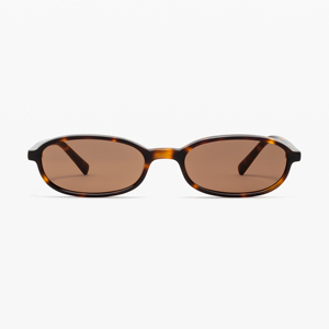 LBAshades 2511 <span class=keywords><strong>Occhiali</strong></span> <span class=keywords><strong>da</strong></span> <span class=keywords><strong>Sole</strong></span> Polarizzati di Tendenza con Logo Personalizzato, Montatura Ovale Piccola, Protezione UV400, Stile Retrò in Acetato Premium per <span class=keywords><strong>Uomo</strong></span> e Donna - Product Image 1