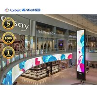 Écran LED d'intérieur P2 P2.5, nouveau style, coins arrondis, colonne, affichage souple, publicité numérique, écrans incurvés, écran LED circulaire