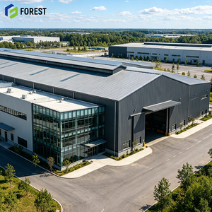 Fabricant de structures en acier de qualité pour ateliers, fournisseur sur mesure de machines de construction durables, avec services de boulonnage, isolation et soudage de qualité supérieure - Product Image 1