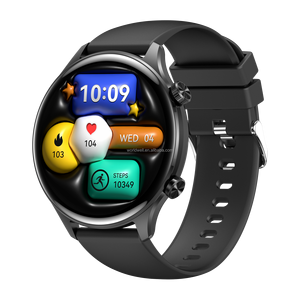 La más nueva moda <span class=keywords><strong>mujer</strong></span> HK75 reloj inteligente para dama Monitor DE SALUD BT llamada deporte Reloj <span class=keywords><strong>Smartwatch</strong></span> para <span class=keywords><strong>Amazon</strong></span> Venta caliente - Product Image 1