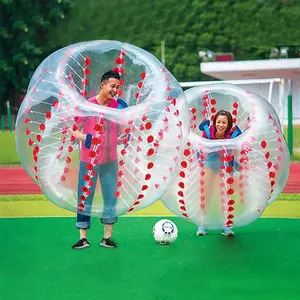 Chất Lượng Tuyệt Vời 1.2M TPU Inflatable Bong Bóng Bóng Race Buddy Bumper Bóng Cho Người Lớn