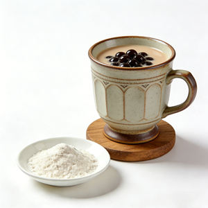 Additif en poudre pour thé au lait, crème non laitière à base d'huile de palme, ingrédients de source durable, pour un thé au lait onctueux - Product Image 4