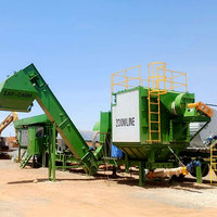 Planta de asfalto de Mezcla de Tambor continuo de, 40 T/H