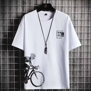 Conjunto Deportivo Casual de Verano para <span class=keywords><strong>Hombre</strong></span>, Camiseta y Pantalones Cortos Transpirables con Estampado, Conjuntos de Moda al por Mayor - Product Image 6