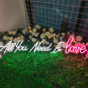 Enseigne LED néon acrylique personnalisée professionnelle 'Good Vibes' imperméable pour les décorations de mariage, de bar et de fête pour les espaces d'entreprise - Product Image 3