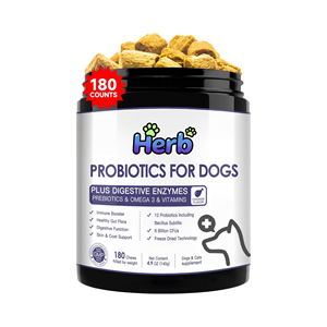 Probiótico de Marca Privada ODM/OEM para Perros, Masticables Blandos, Buenos para la Digestión y la Salud Intestinal, Apoyo Inmunológico - Product Image 1