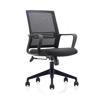 Chaise de bureau pivotante ergonomique en plastique, vente en gros d'usine, chaise de direction à prix abordable