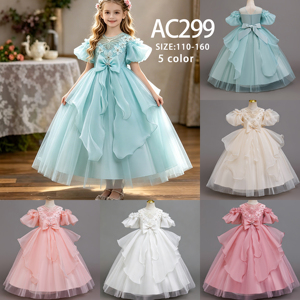 Abiti Lunghi per Ragazze Adolescenti, <span class=keywords><strong>Costumi</strong></span> <span class=keywords><strong>da</strong></span> <span class=keywords><strong>Principessa</strong></span> per Feste di Compleanno, Vestiti <span class=keywords><strong>da</strong></span> Damigella - Product Image 6