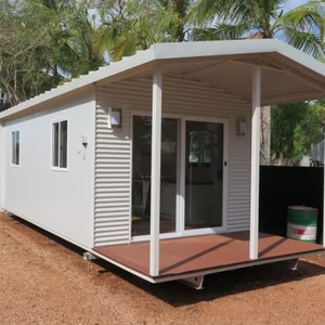 Niedrige Kosten und schnelle Montage Modular Home Fertighaus Tragbares Container haus Leichte Stahl konstruktion Villa <span class=keywords><strong>House</strong></span> - Product Image 1