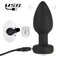 Plug anal sans fil télécommandé pour adultes, unisexe, vibration réglable, étanche IPX7, jouet sexuel stimulant l'orgasme