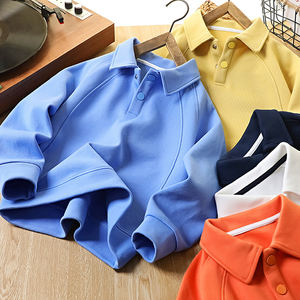 เสื้อโปโลเด็กผู้ชาย 2026 รุ่นใหม่ เสื้อสเวตเชิ้ตฤดูใบไม้ผลิ/ฤดูใบไม้ร่วง เสื้อคอปกเด็ก สไตล์เกาหลี เสื้อเบสสำหรับเด็กโต แฟชั่นอินเทรนด์ - Product Image 6