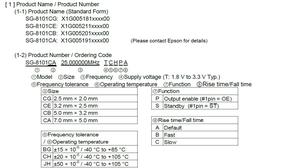 SMD5032 5032 ขนาด 4 พิน CMOS 1.8V 2.5V 3.3V 20PPM เอาต์พุต SG-8101CB ซีรีส์ 0.67MHZ ถึง 170MHZ คริสตัลออสซิลเลเตอร์แบบตั้งโปรแกรมได้ - Product Image 4