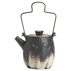 Juego <span class=keywords><strong>de</strong></span> té <span class=keywords><strong>de</strong></span> Kung Fu hecho a mano MSH, tetera pequeña antigua <span class=keywords><strong>de</strong></span> <span class=keywords><strong>gres</strong></span>, tetera individual - Product Image 4