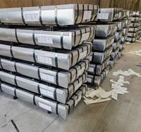 Günstiger Preis PPGI Rot-Blaue Farbe Verzinktes Stahl-Wellblech Preis pro Tonne