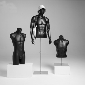 Espositore per Intimo Maschile in Materiale FRP di Alta Qualità, Manichino a Mezzo Busto con Supporto per Vetrine di Negozi di Abbigliamento Sportivo - Product Image 4