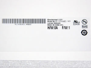 B133XW03 V3หน้าจอแล็ปท็อปขนาด13.3นิ้ว1366(RGB)* 768 LVDS 40 Pins 60Hz อะไหล่ LCD AUO - Product Image 4