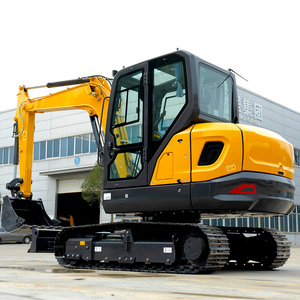 Mini-excavatrice à chenilles de 6 tonnes à haute efficacité, moteur homologué EPA CE, pour travaux de terrassement et de construction - Product Image 6