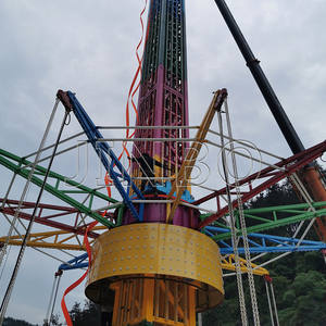 Attractions de parc en plein air, tour volante de 43,8 mètres, manèges de chaises volantes à vendre au prix d'usine - Product Image 2