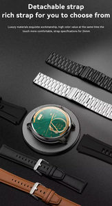 Jam Tangan Pintar Android Baru 4G Layar Bulat Memori 3+32GB Kamera WiFi GPS NFC AMOLED Panggilan Video Dengan Kartu SIM Jam Tangan Pintar H99 - Product Image 5