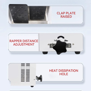 Homogeneizador de aleteo estéril Equipo de procesamiento de muestras de laboratorio tipo bofetada - Product Image 4