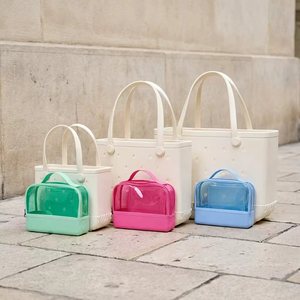 Bog <b>Bag</b> Accessories Waterproof Organizer Pouch Washable Storage Eva <b>Bag</b> Beach Accessories Tote for Cosmetics Toiletries Travel - Product Image 1