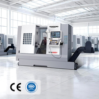 Machine de tournage CNC TCK600Y, machine de fraisage CNC horizontale haute précision BT50 FANUC, broche simple robuste