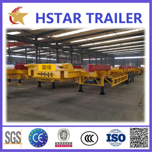 Remolque de contenedor de cuello de cisne de 40 pies de alta calidad personalizado 40 pies contenedor esqueleto semirremolque 12 unidades Material de acero duradero - Product Image 5