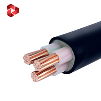 Cable de Alimentación de Cobre de Media Tensión XLPE PVC, Cable Eléctrico Subterráneo, Proveedor de Cables