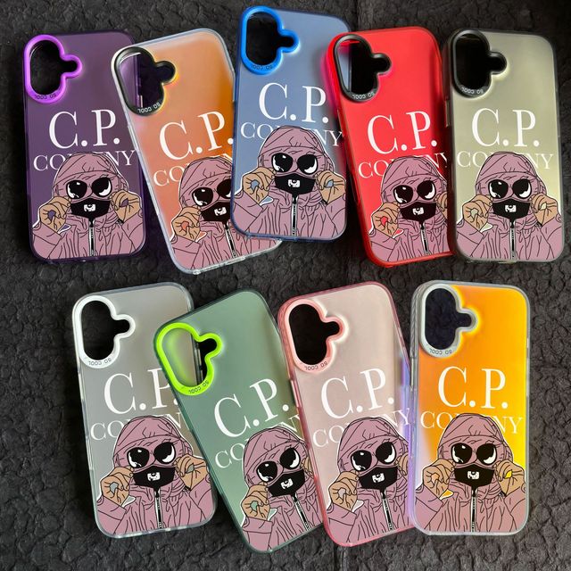 Cool Multicolored Fashion Coque CP Compagny Island Stone Phone Shell for iPhone 17 Air 17 16 15 14 13 Pro Max Mobile Cases