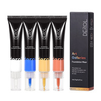 Derol Cosmetics Fond de Teint Hydratant Végan et Sans Cruauté Animale, Correcteur et Mélangeur de Teint, Contrôle du Sébum