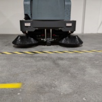 Balayeuse autoportée à batterie pour le nettoyage des routes, des rues, des usines, des parcs et des entrepôts