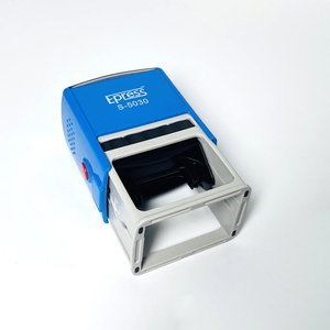 Machine à fabriquer <span class=keywords><strong>des</strong></span> tampons en caoutchouc en plastique ABS personnalisée, tampon auto-encreur de bureau 50x30mm - Product Image 4