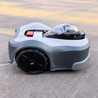 Tondeuse à gazon intelligente, robot de tonte sans bordure, GPS, charge automatique, évitement d'obstacles, reconnaissance IA, sans fil