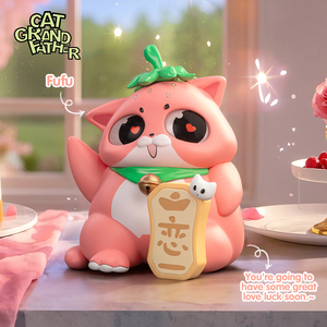 Figura de PVC de Gato de la Fortuna <span class=keywords><strong>Yubi</strong></span> Bear, Caja Sorpresa, Adorno de Muñeco con Temática Animal, Regalo, En Stock, Personalizado, OEM, Venta al por Mayor de Fábrica - Product Image 3
