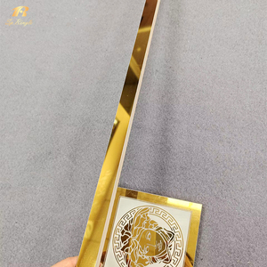 Sang trọng dài gốm Ma-rốc Ốp chân tường gạch sứ biên giới phòng tắm tường trang trí Vàng biên giới gạch - Product Image 5