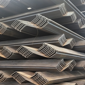 Gran Descuento en Pilotes de Acero Tipo U, Pilotes de Acero Larsen, Pilotes de Acero Tipo Z, Perfiles de Acero Tipo Z, Q420B, Q460C, SM400, SM490, SM520, SS400, SS490, E335, E275 - Product Image 3