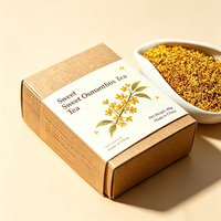 Thé aux fleurs d'Osmanthus séchées naturelles de qualité supérieure, OEM d'usine, favorise le bien-être quotidien, boisson purement végétale, arôme intense et sain