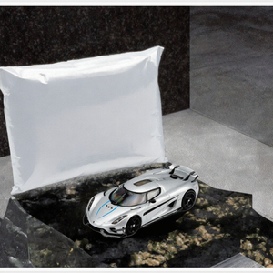1:64 Silver Diecast Model <b>Car</b> Alloy Shell Static Display Toy Collectible <b>Desk</b> Ornament <b>for</b> Hobby Collection - Product Image 3