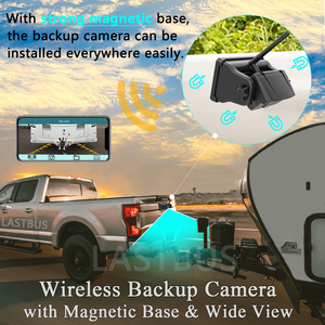 IPoster inalámbrico WIFI Base magnética enganche cámara de respaldo batería recargable para teléfono móvil Android iPhone Rv remolque Van - Product Image 4