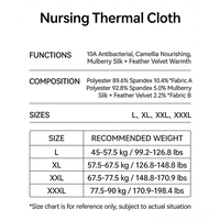 Débardeur Thermique de Maternité et d'Allaitement Camellia avec Soutien-Gorge Intégré – Chaud et Sans Coutures pour l'Hiver – Sous-Vêtement de Grossesse et d'Allaitement