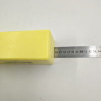 Jouets anti-stress souples en forme de bâton de beurre jaune, jouets à presser pour soulager l'anxiété et améliorer la concentration
